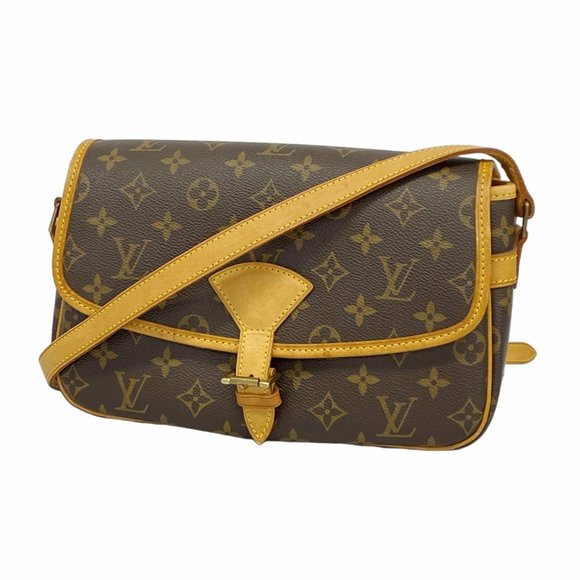 LOUIS VUITTON Brown Monogram Shoulder Bag - Picture 1 of 12
